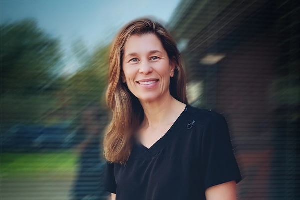 Chiropractor Tracy Homan Smiling Outside