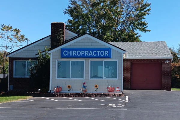 Front of Clinic View From Parking Lot